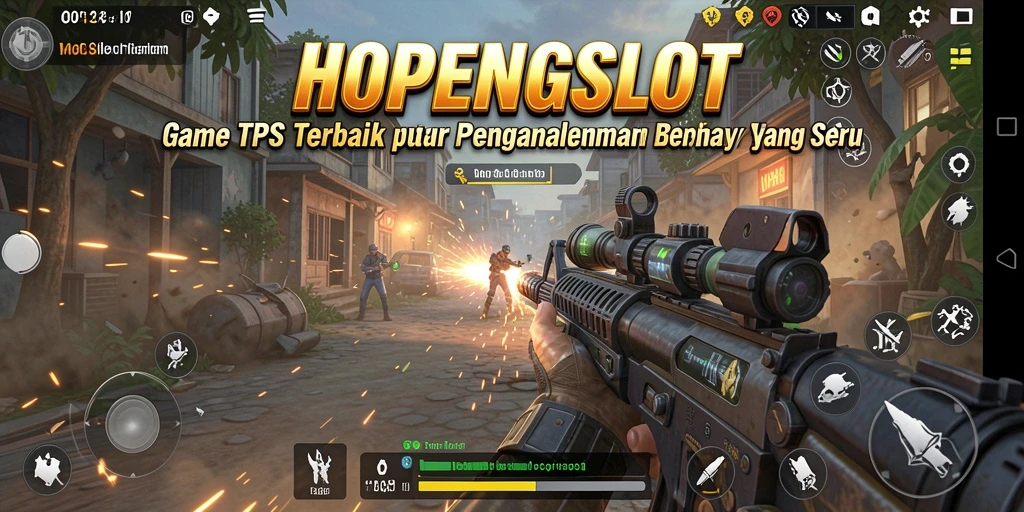 Tampilan gameplay dinamis dalam HOPENGSLOT yang penuh aksi.