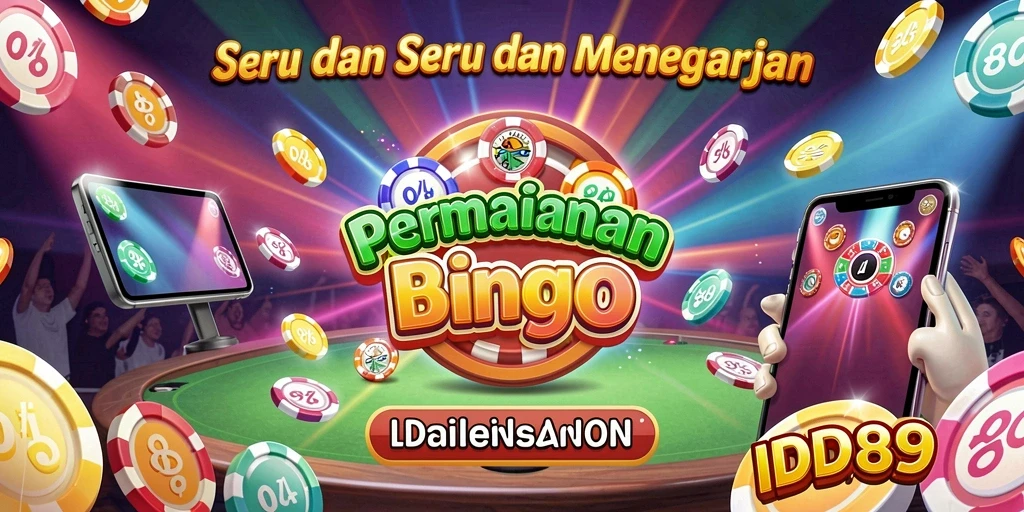 Tampilan gameplay seru dari IDR89 dengan aksi Bingo yang mendebarkan.