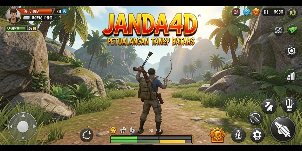 Tampilan gameplay yang menarik di dunia terbuka JANDA4D.