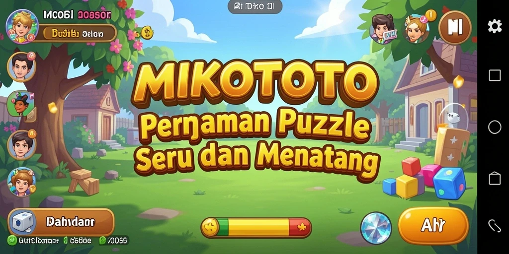 Screenshot gameplay MIKOTOTO menampilkan tantangan puzzle yang menarik.