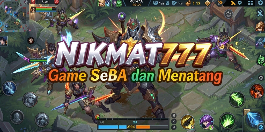 Gameplay seru NIKMAT777 yang penuh aksi dan strategi.