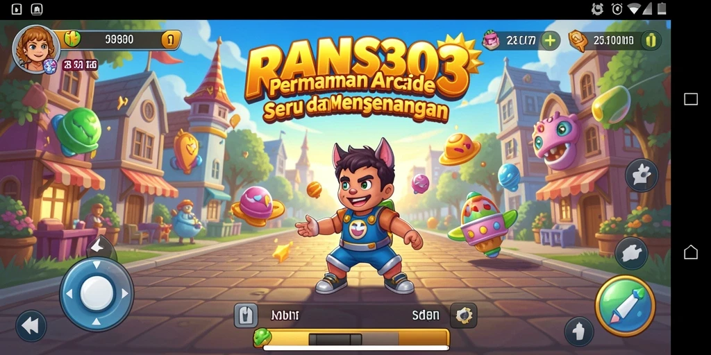Tampilan gameplay RANS303 yang penuh aksi dan tantangan.