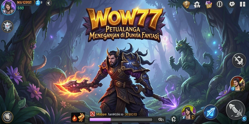 Tangkapan layar dari gameplay WOW77 menampilkan aksi menarik di dunia petualangan.